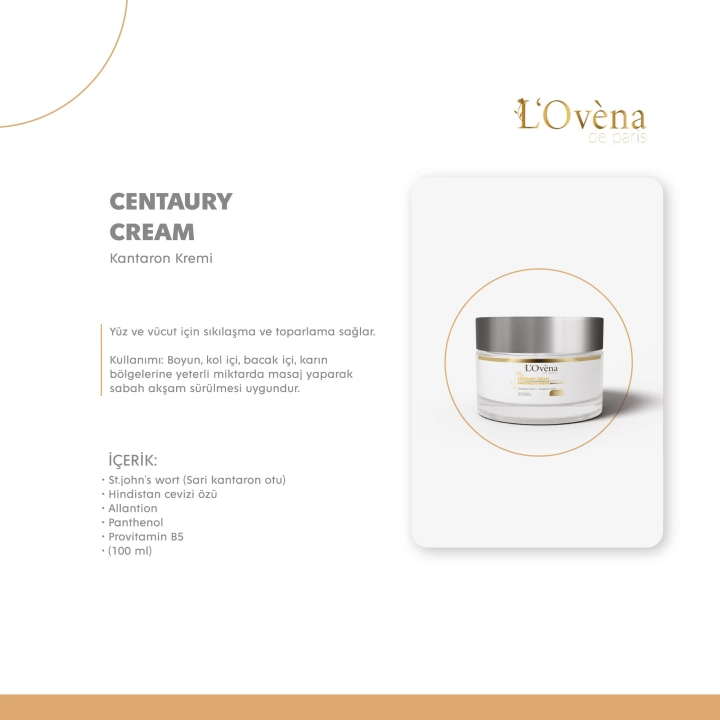 LOVENA DE PARİS - CENTAURY CREAM - 100 ML