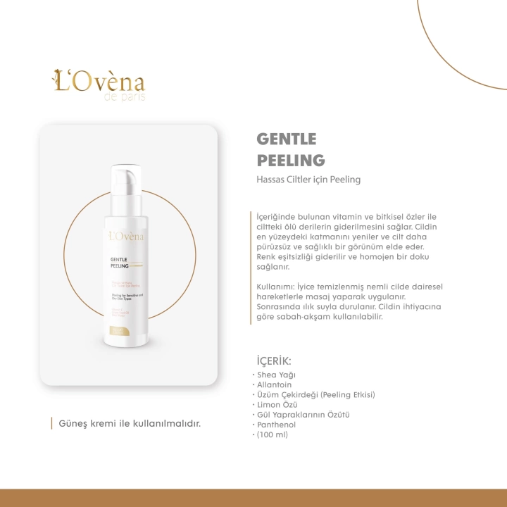 LOVENA DE PARİS - GENTLE PEELING - 100 ML