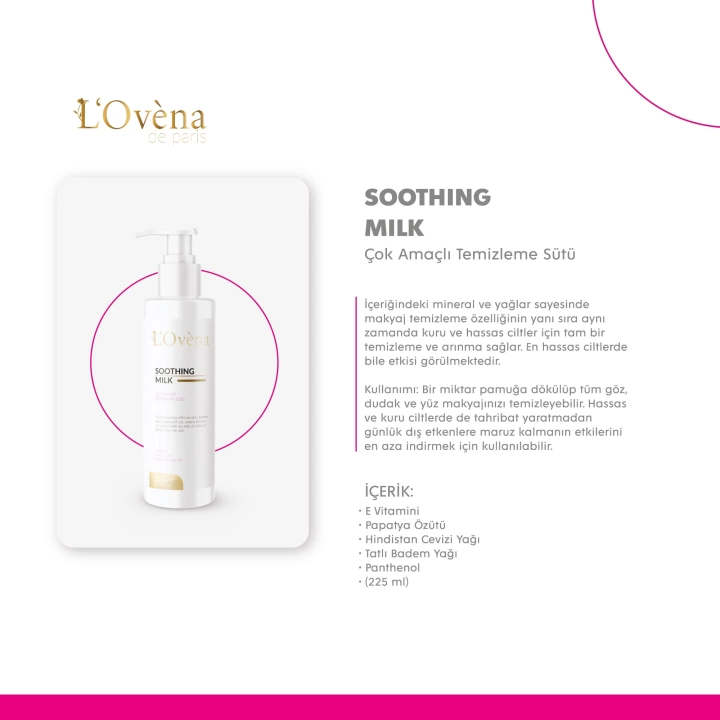 LOVENA DE PARİS - SOOTHING MILK- 225 ML