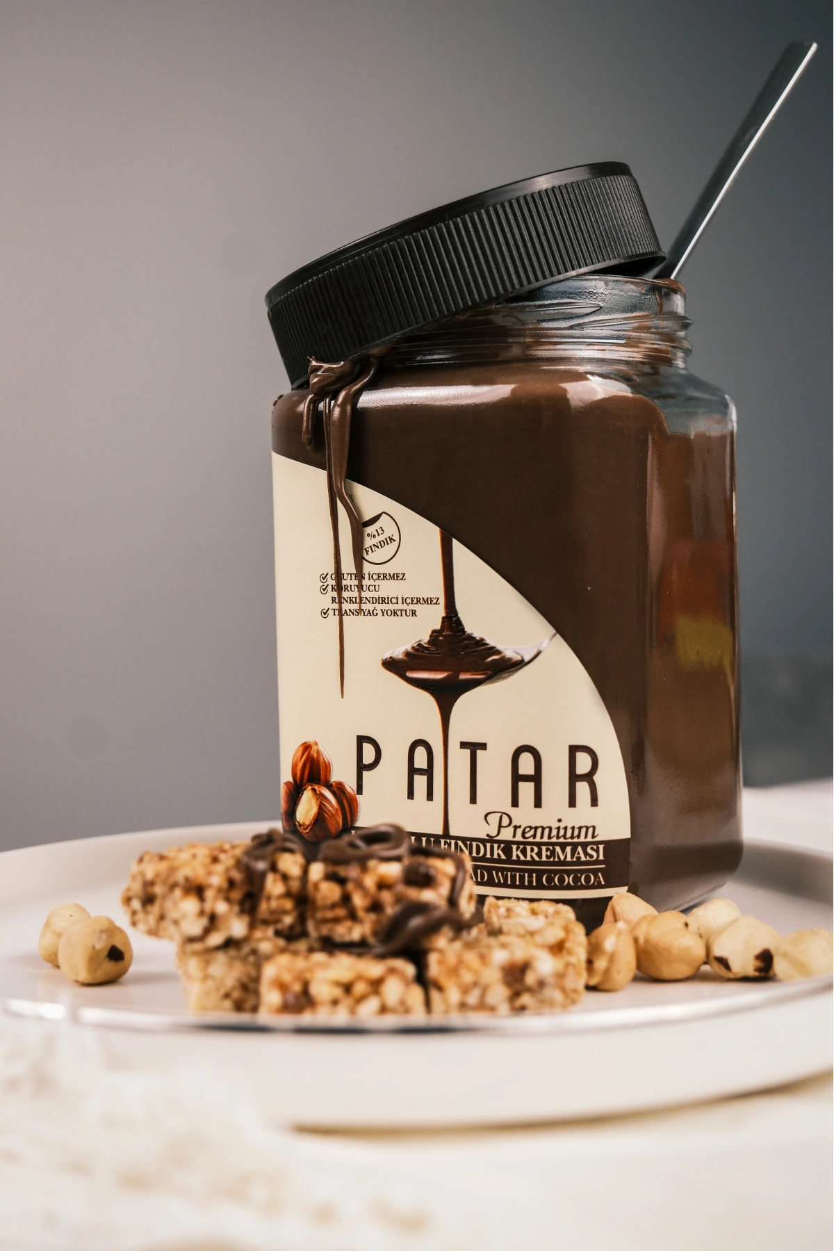 % 13 Fındıklı Kakaolu Fındık Kreması 700 gr Cam kavanoz