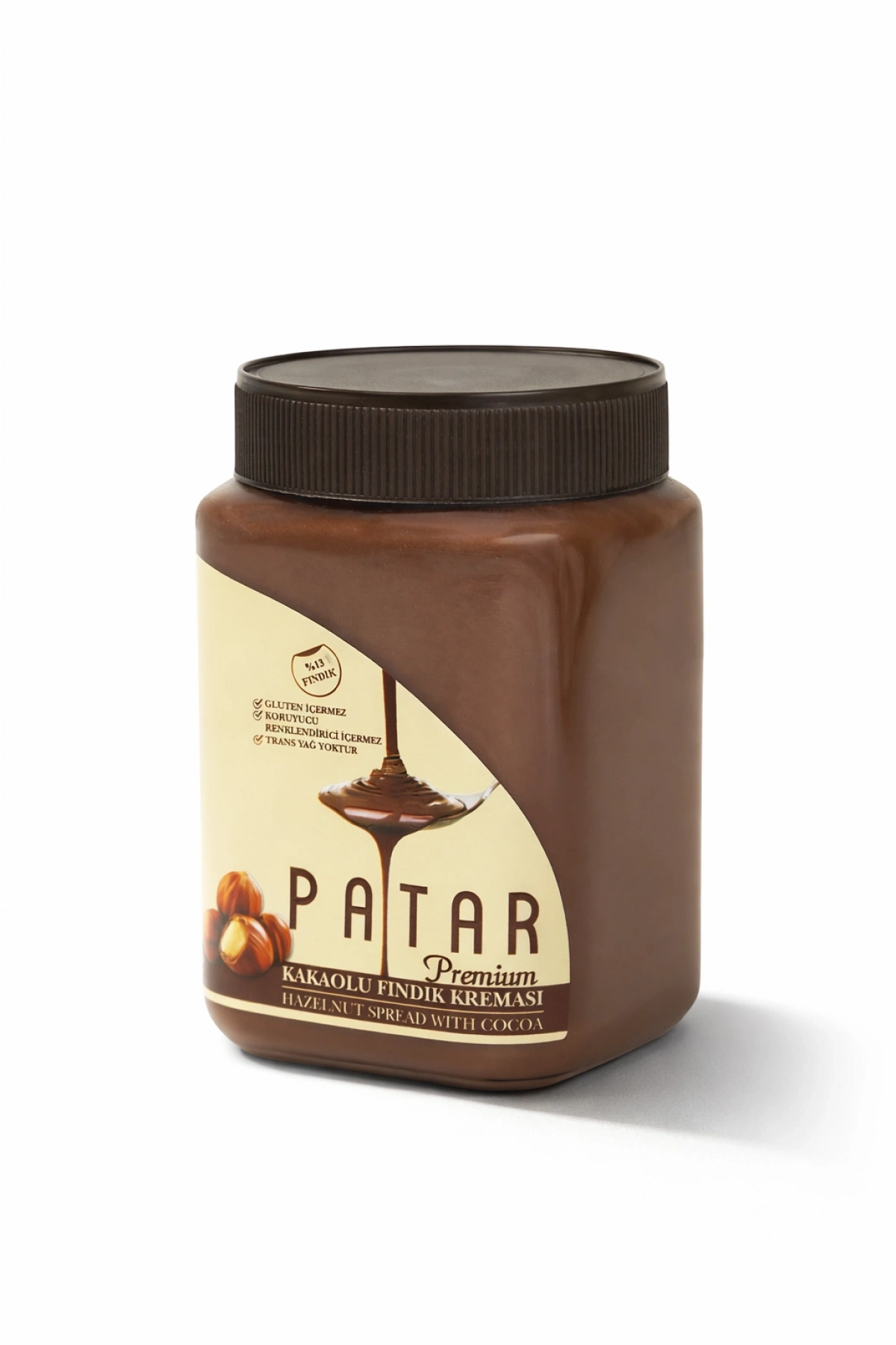 % 13 Fındıklı Kakaolu Fındık Kreması 700 gr Cam kavanoz