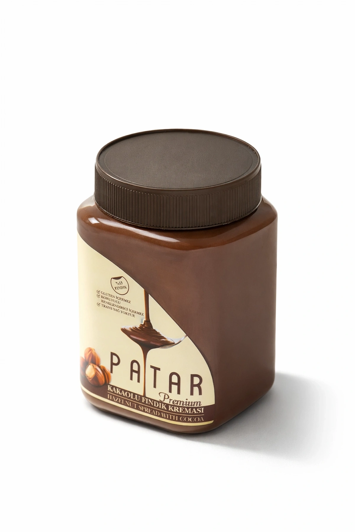 % 13 Fındıklı Kakaolu Fındık Kreması 700 gr Cam kavanoz