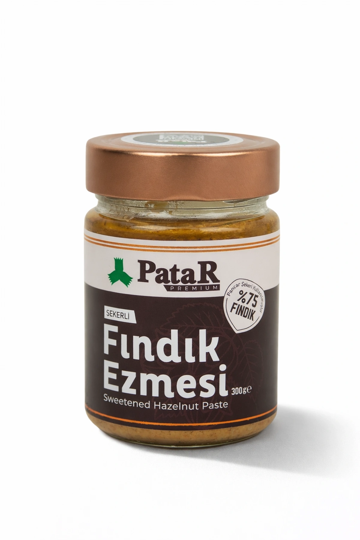 Patar Çifte Kavrulmuş Fındık Ezmesi 300 Gr x 4 Adet