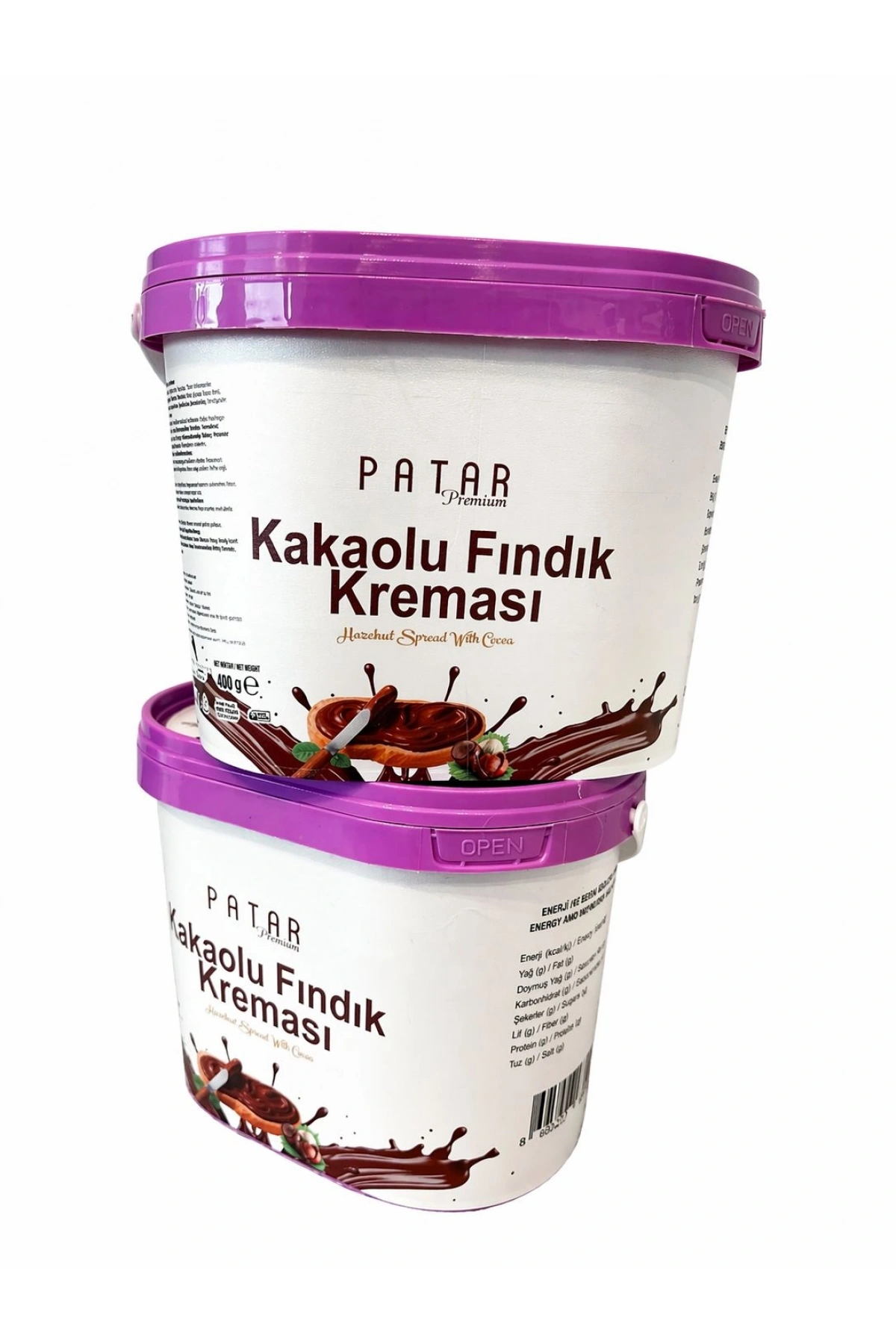 % 13 Fındıklı Kakaolu Fındık Kreması 400 gr