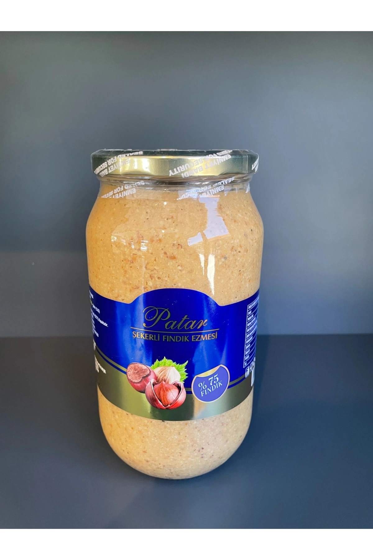 Patar Çifte Kavrulmuş Fındık Ezmesi 1000 gr x 2 Adet