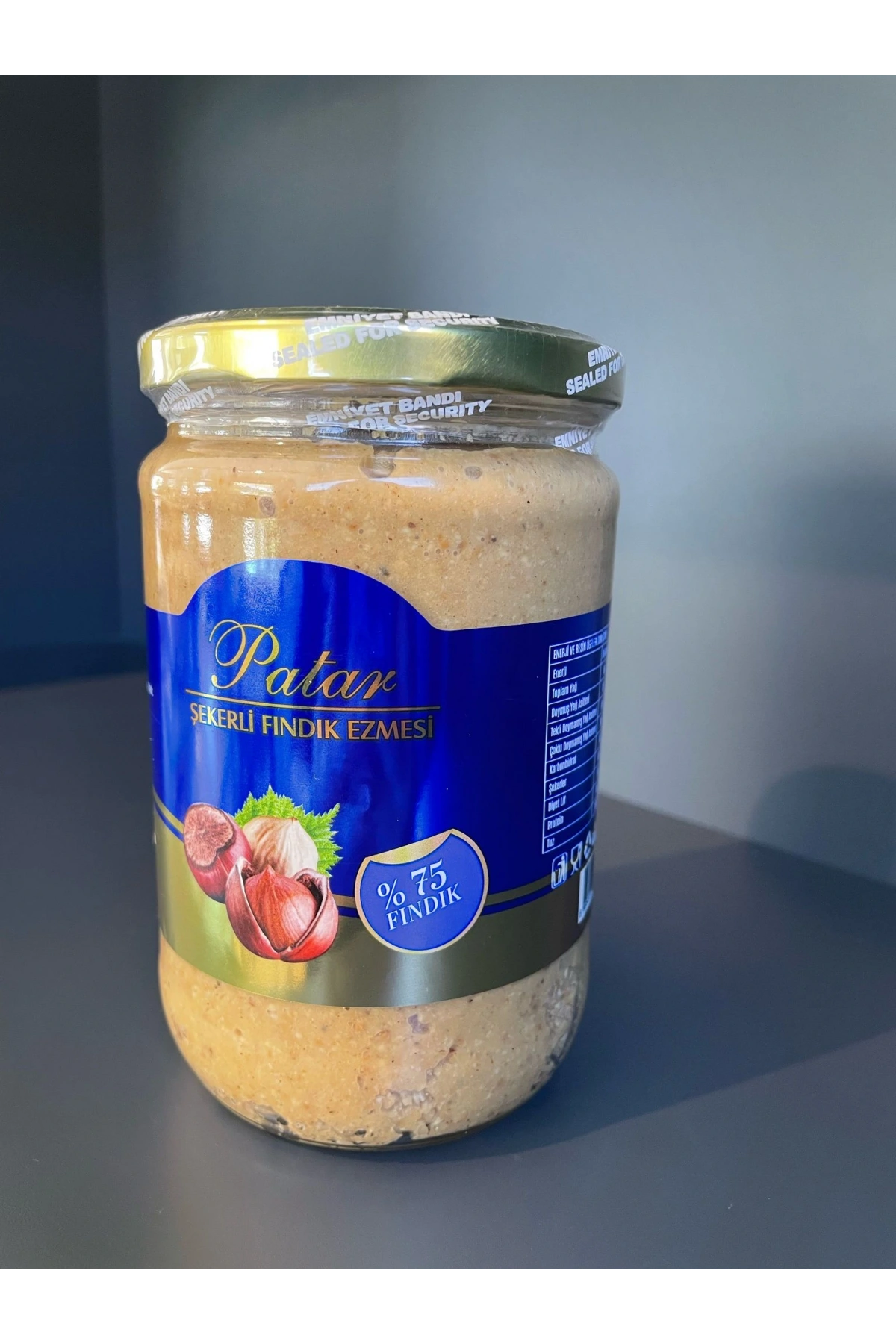 Patar Çifte Kavrulmuş Fındık Ezmesi 600 Gr