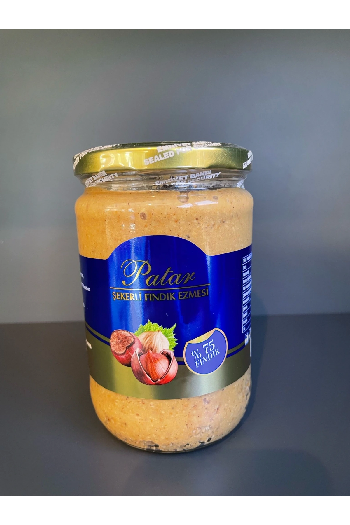 Patar Çifte Kavrulmuş Fındık Ezmesi 600 Gr x 4 Adet