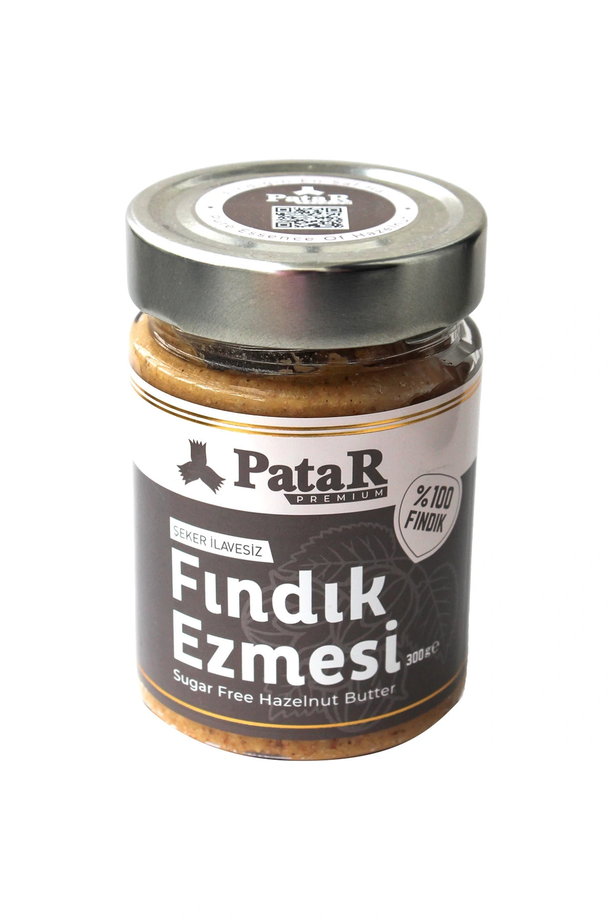 Patar Şekersiz Fındık Ezmesi 300 Gr