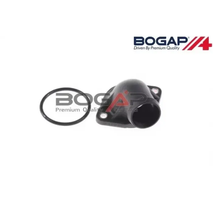 030121121B Termostat Kapağı - Audı A4-A6-Caddy-Cordoba-Ibıza-Golf-Jetta-Passat-Polo-Vento-1.9 Lt.-D.