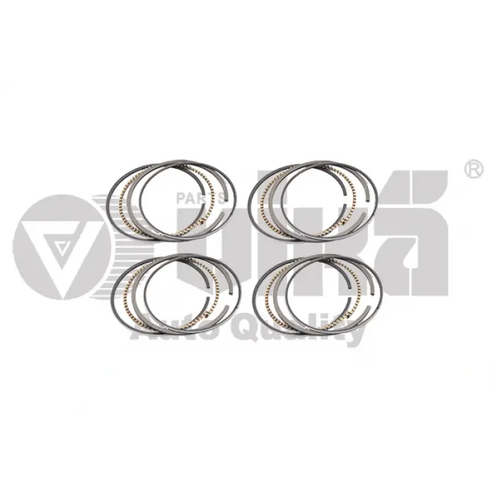 030198151F MOTOR SEGMAN STD 76.50 ( TAKİM 4 P ISTON İÇİN ) - POLO-FABİA-IBİZA-CORDOBA 1.4 1.6 BBZ-BKY-AEE