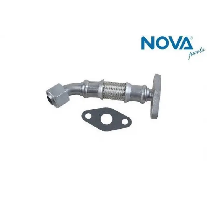 038145736C Turbo Yağlama Borusu - Caddy-Transporter-Golf-Bora-A3-Octavıa -1.9 Lt.-Tdı-Axb-Bjb-Ahf-Alh