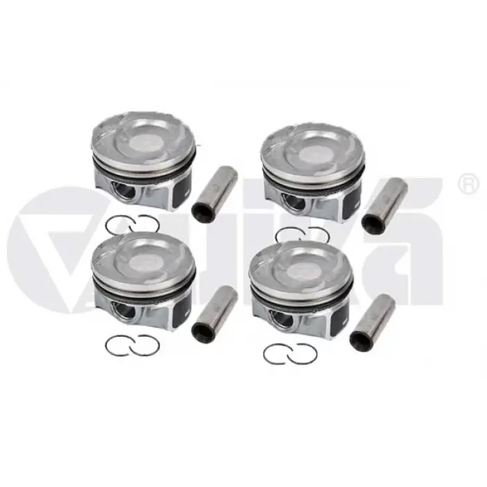 03C107065CKKIT Piston Segman Std 76.50 Mm 4 Adet - Golf-Jetta-Passat-Tıguan-A3-Leon-Octavıa-1.4 Lt.-Tsı-Blg-Bmy-Cava-Cavd