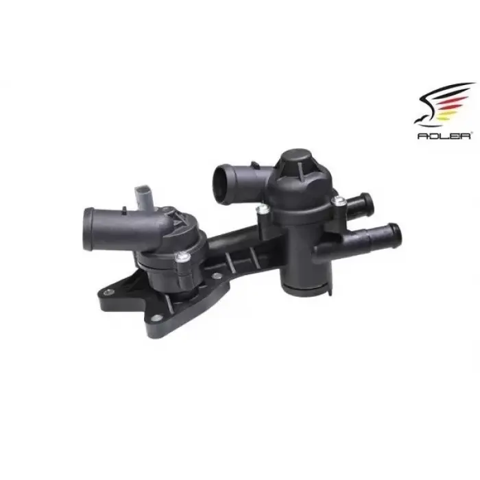 03C121111P Termostat Yuvası Komple 95C-110C-80C-95C - Golf 5-Jetta Passat-Scırocco-Tıguan-1.4 Lt.-Tsı-Blg-Bmy-Cavd-Cthd