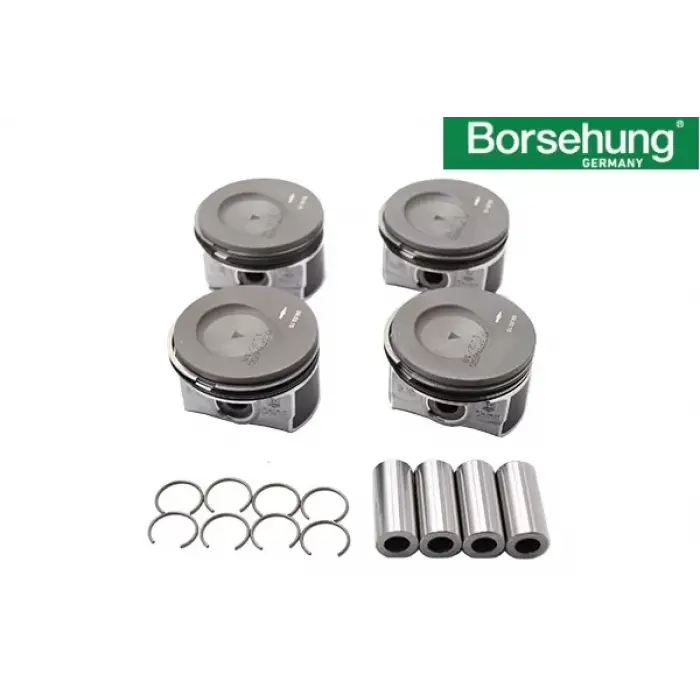 03F107065FKIT Piston Segman Std 77.01 Mm 4 Adet - Polo-Passat-Jetta-Golf-Fabıa-Ibıza-Octavıa-Yetı-Leon-1.2 Lt.-Tsı-Cbza-Zbzb