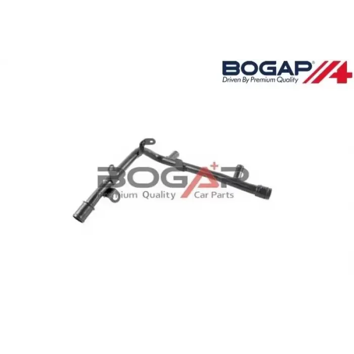 03G121065AC Radyatör Su Borusu Demir - Caddy-Golf 5-Jetta-Passat-Toledo-Leon-Octavıa-A3-1.9 Lt.-Tdı-Bls