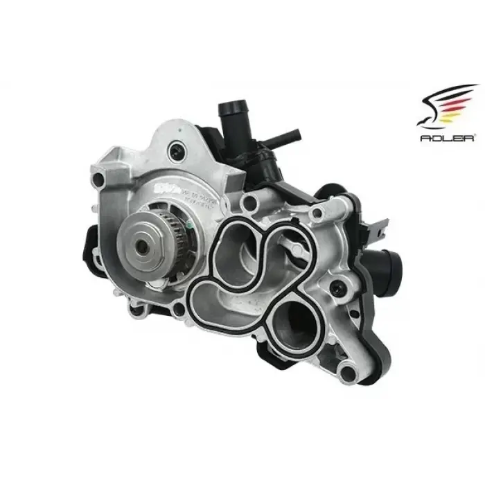 04E121600P Su Pompası & Gövdesi Komple 5 Çıkışlı - Ibıza-Golf-Ibıza-Jetta-Leon-Octavıa-Passat-Polo-Superb-Yetı-A3-1.2 Lt.-1.4 Lt.-Tsı