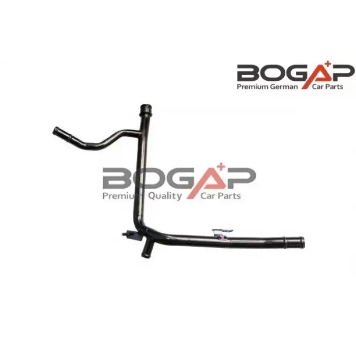 06A121065CB Radyatör Su Borusu Demir - Caddy-Golf 5-Jetta-Passat-Octavıa -1.6 Lt.-Bgu-Bse 2004-2010