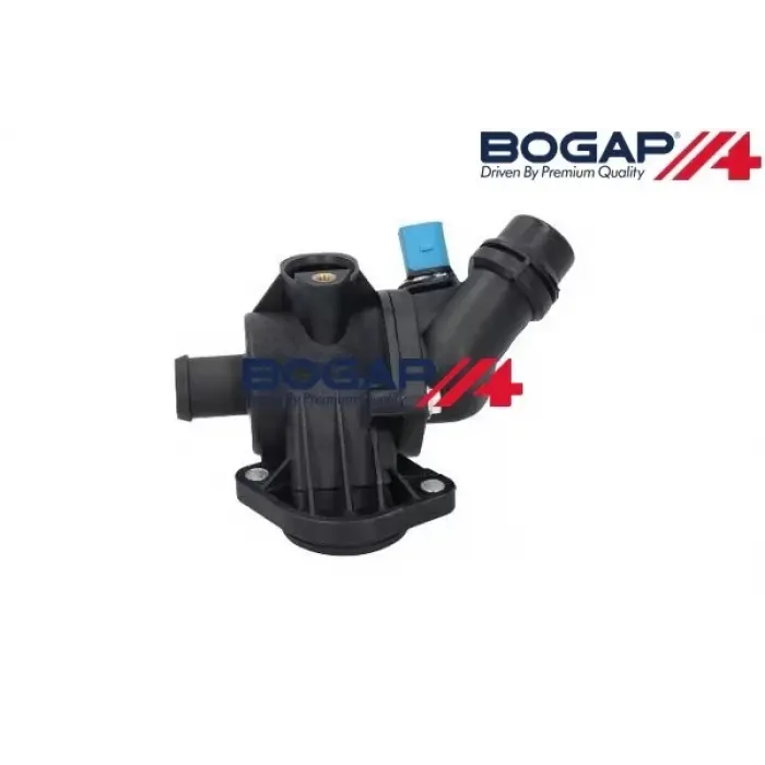 06B121111K Termostat Yuvası Komple - Audı A4-A6-Passat-2.0-Alt -Amb-Bfb