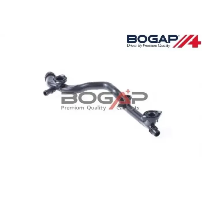 06E121045BD Radyatör Su Borusu Plastik - Audı A4-A5-Q7-Touareg-3.0-Tfsı-Caka-Ccba-Cgwc-Cgxc-Crec-Ctub-Cjta-Ctda-Cjtb-Cjtc-Cjwb-Cjwc-Cnaa-Ctwa