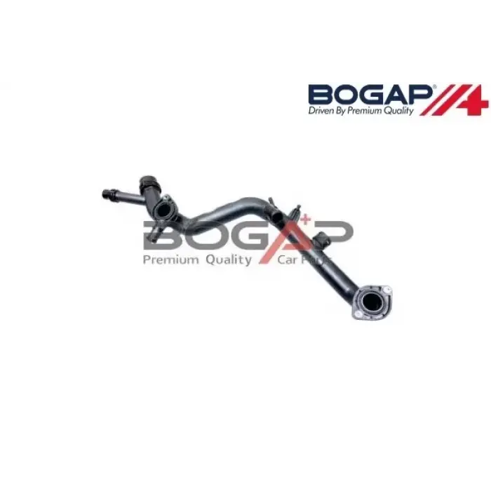 06E121045E Radyatör Su Borusu Plastik - Audı A4-A6-2.8 Lt.-3.2 Lt.-Benzinli