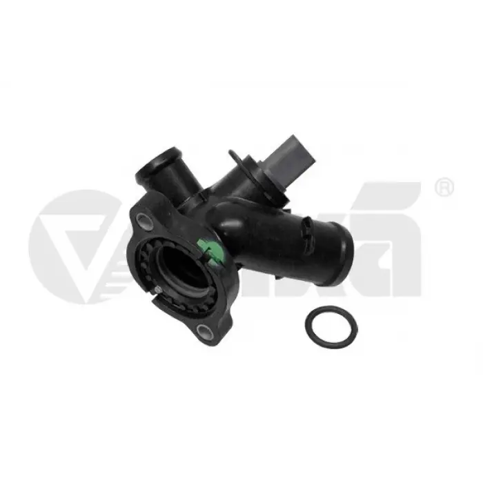 07K121132E Su Flanşı Sensörlü - Beetle 2013-2016 - Golf 2010-2014 - Jetta 2006-2018 - Audı Rs3 2011-2016 - Audı Rs Q3 2014-2018 - Audı Tt Rs 2010-2014