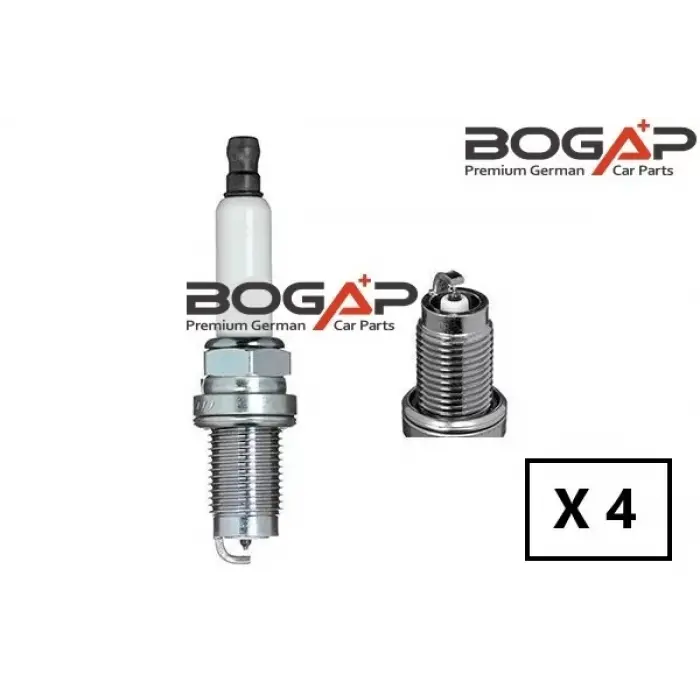 101905626 Buji Platinyum 4 Adet Takım - Golf-Passat-Rapıd-Leon-Polo-Fabıa-Ibıza-Cordoba-Ye-1.2 Lt.-1.4 Lt.-Tsı-Cthd-Cbzb-Bmy-Blg-Caxa