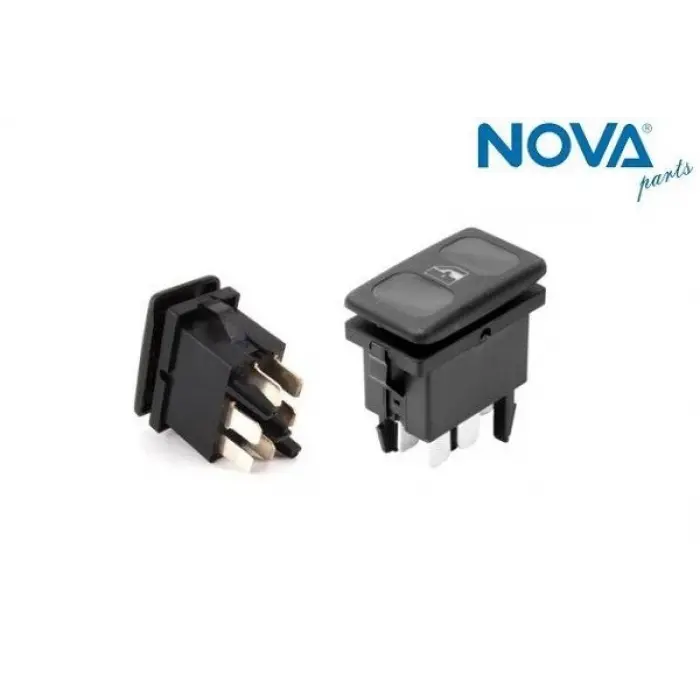 191959855 Cam Açma Anahtarı Tekli - Polo-PoloClassıc-Caddy-Ibıza-Cordoba 1997-2000