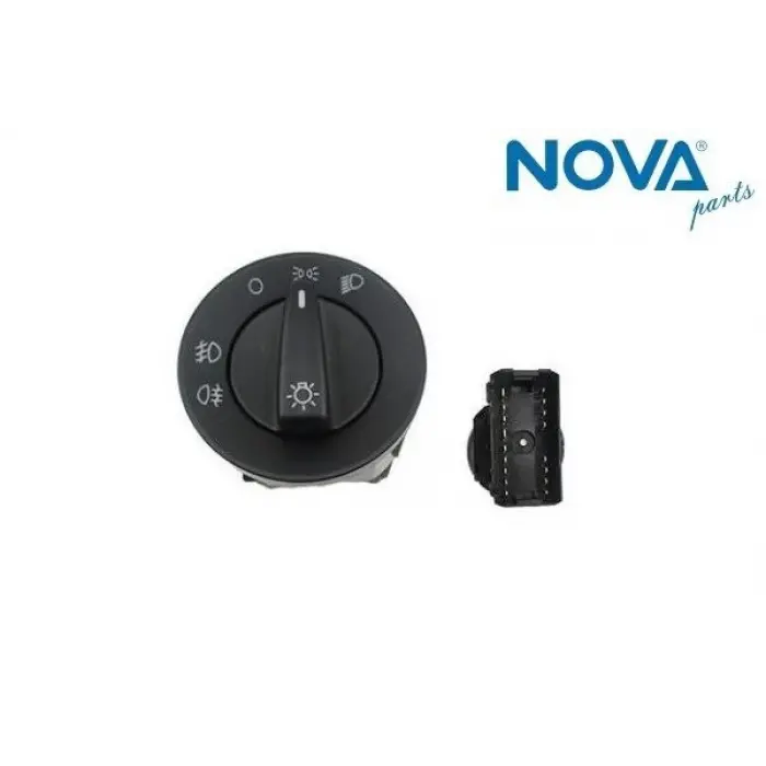 1C0941531A Far Anahtarı Çift Sisli Kırmızı Işık - Altea-Beetle-Bora-Golf-Lupo-Passat-Polo-Sharan