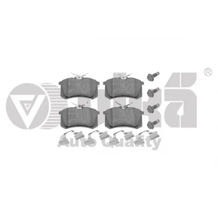 1H0698451G Fren Balatası Arka - Golf-Jetta-Vento-Ibıza-Cordoba- Fabıa