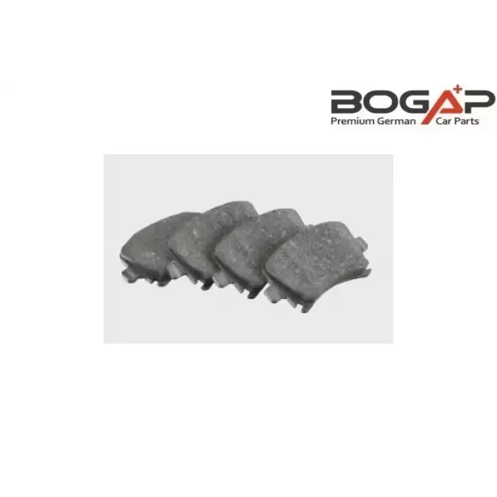 1K0698451G Fren Balatası Arka E-Mark - Caddy-Passat-Golf-Jetta-Tıguan-A3-A4-A6-Leon-Octavıa-Superb-Yetı