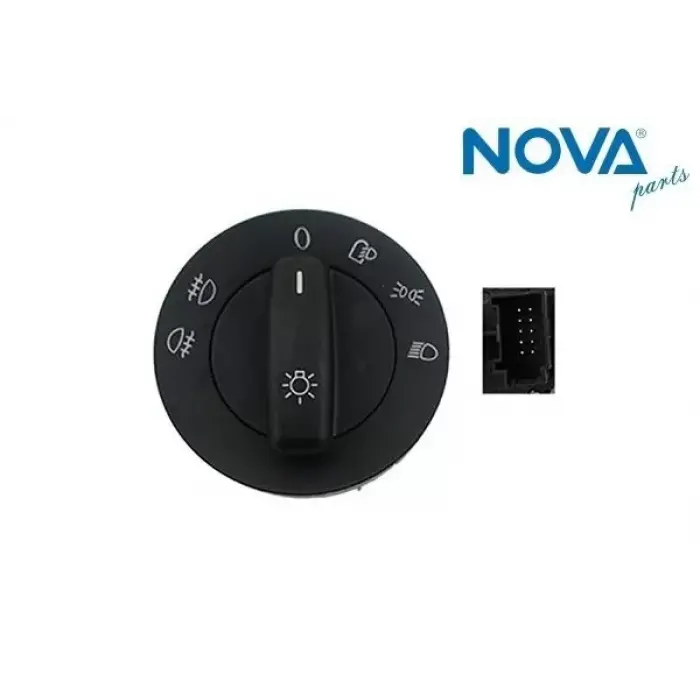 1K0941431N Far Anahtarı Tünel Girişli - Golf-Jetta-Passat-Caddy