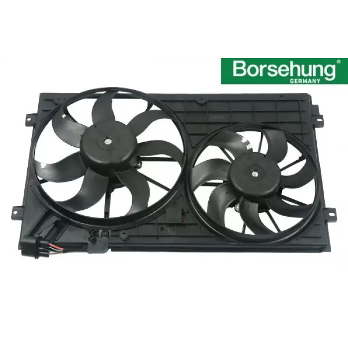1TD121203A Fan Motorları & Dual Çerçeve 200W+150W - Caddy-Golf 5-Octavıa-Passat-Jetta-Toledo-Leon-A3