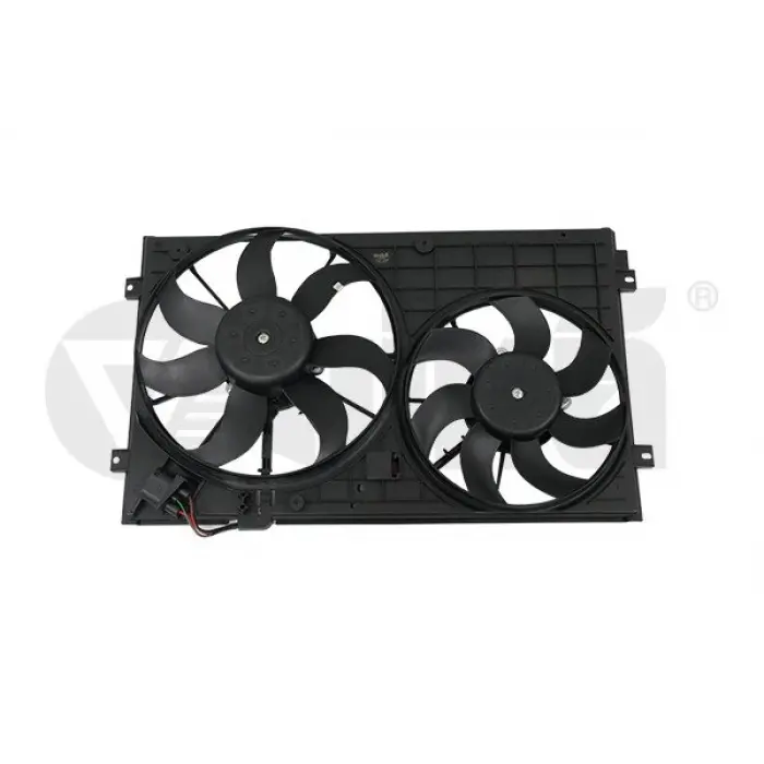 1TD121203A Fan Motorları & Dual Çerçeve 200W+150W - Caddy-Golf 5-Octavıa-Passat-Jetta-Toledo-Leon-A3