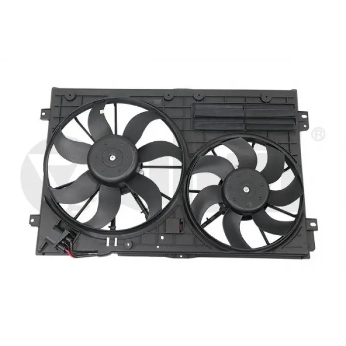 1TD121203B Fan Motorları & Dual Çerçeve 300W+200W Otomatik - Caddy-Golf 5-Octavıa-Passat-Jetta-Toledo-Leon-A3