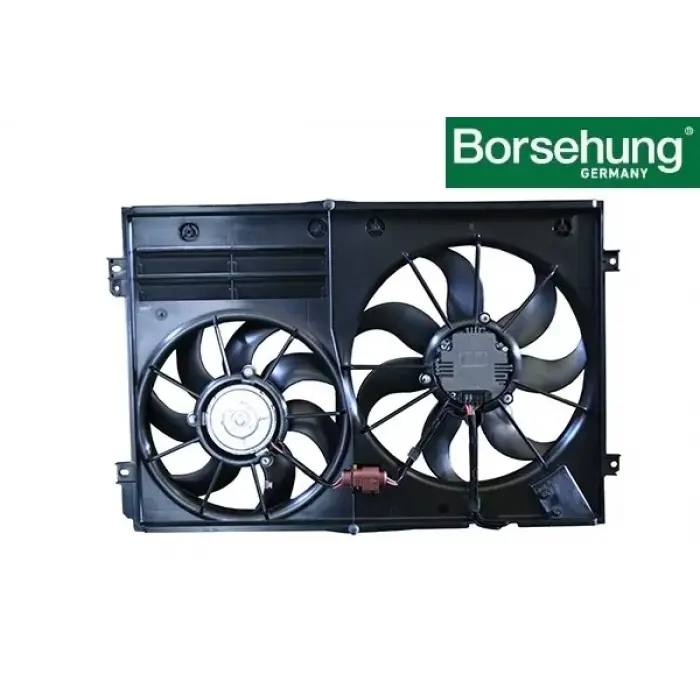 1TD121203D Fan Motorları & Dual Çerçeve 300W+200W Otomatik - Caddy-Golf 5-Octavıa-Passat-Jetta-Toledo-Leon-A3