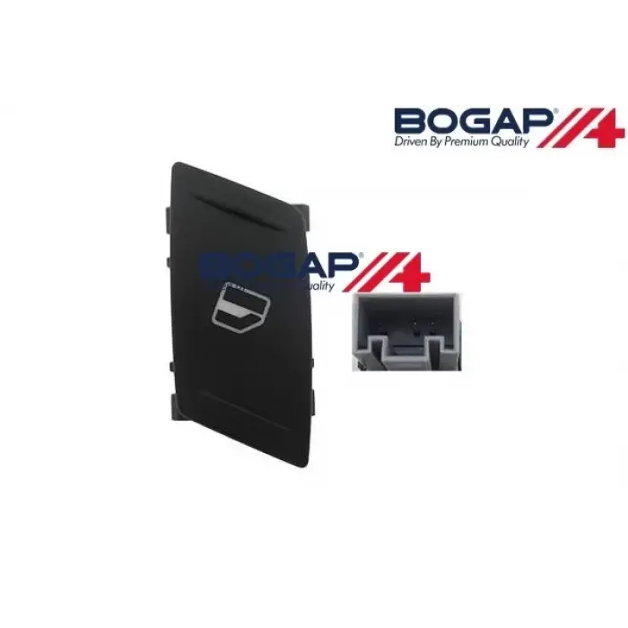 1Z0959856 Cam Açma Anahtarı Arka SAĞ - Octavıa 2004-2008