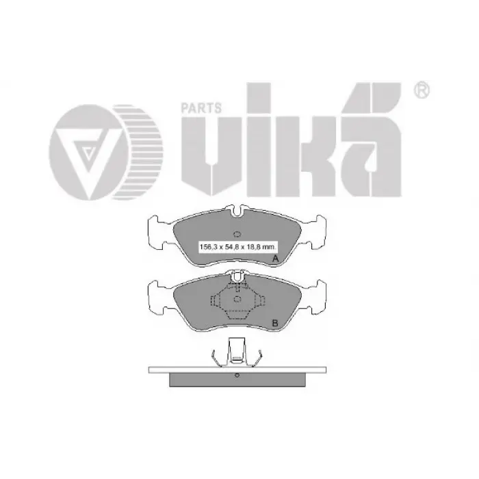 2D0698451 Fren Balatası Arka - Lt35