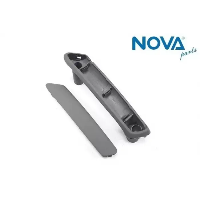 3B0867180A 7DE Kapı İç Çekme Kol & Kapak Ön SAĞ Gri - Passat 1997-2005