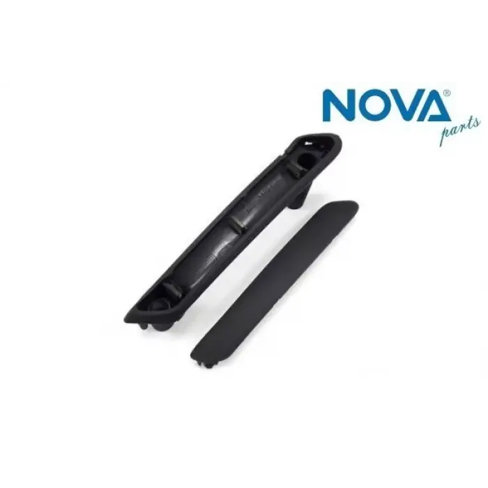 3B4867179A A94 Kapı İç Çekme Kol & Kapak Arka SOL Siyah - Passat 1997-2005