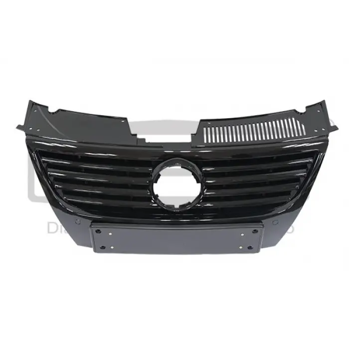 3C0853651AD Panjur Ön Sensörsüz Siyah Izgara - Passat 2006-2010