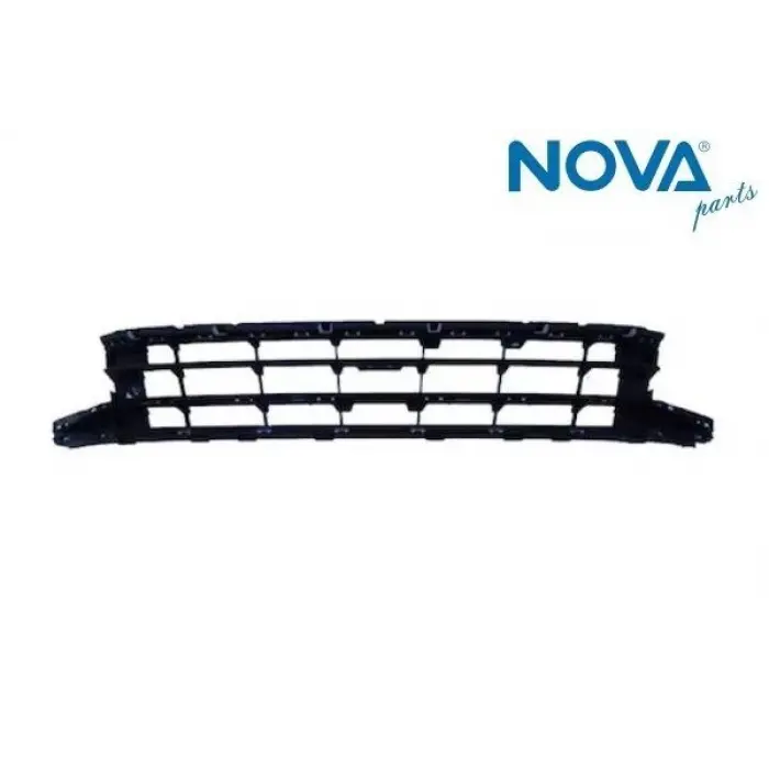 3G0853677A Tampon Izgarası Orta Siyah Krom - Passat 2015->