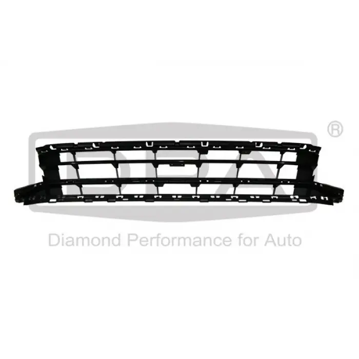 3G0853677A Tampon Izgarası Orta Siyah Krom - Passat 2015->