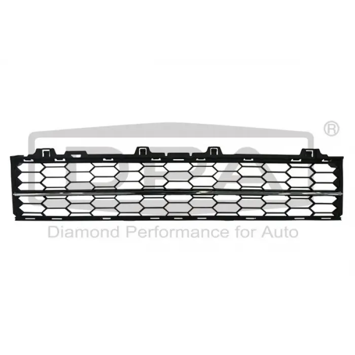 3V0853677 Tampon Izgarası Orta Krom Çıtalı - Superb 2015->