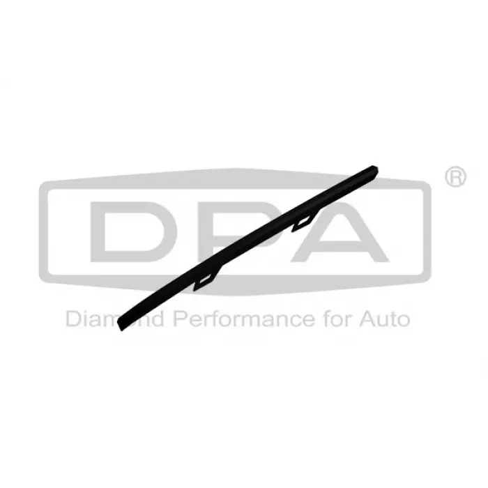 3V0853767BF9R Tampon Izgara Çıtası SOL Siyah - Superb 2016->