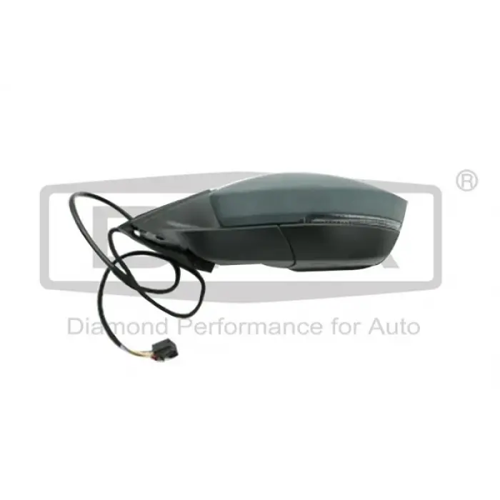 3V1857508 Ayna Dış Dikiz Komple SAĞ Elektrikli 6 Kablolu - Superb 2015->