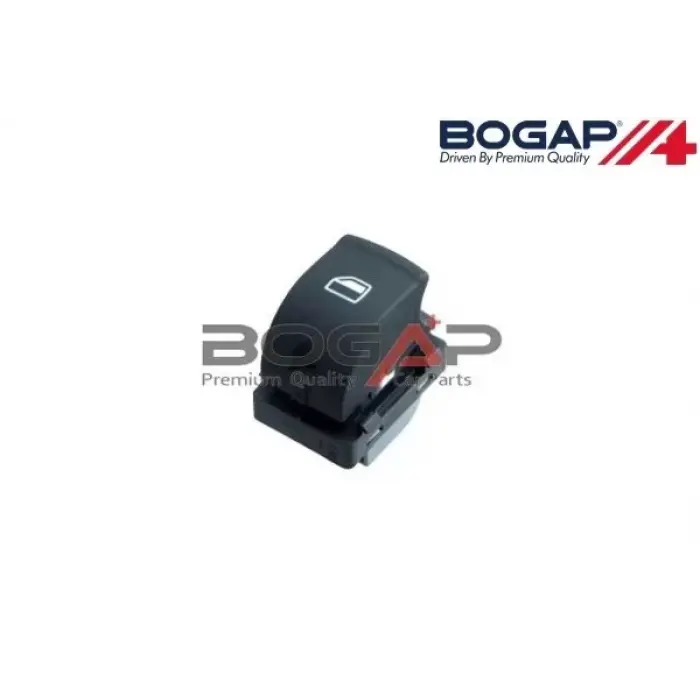 4F0959855A Cam Açma Anahtarı Tekli - Audı A3-A6-Q7-Rs6