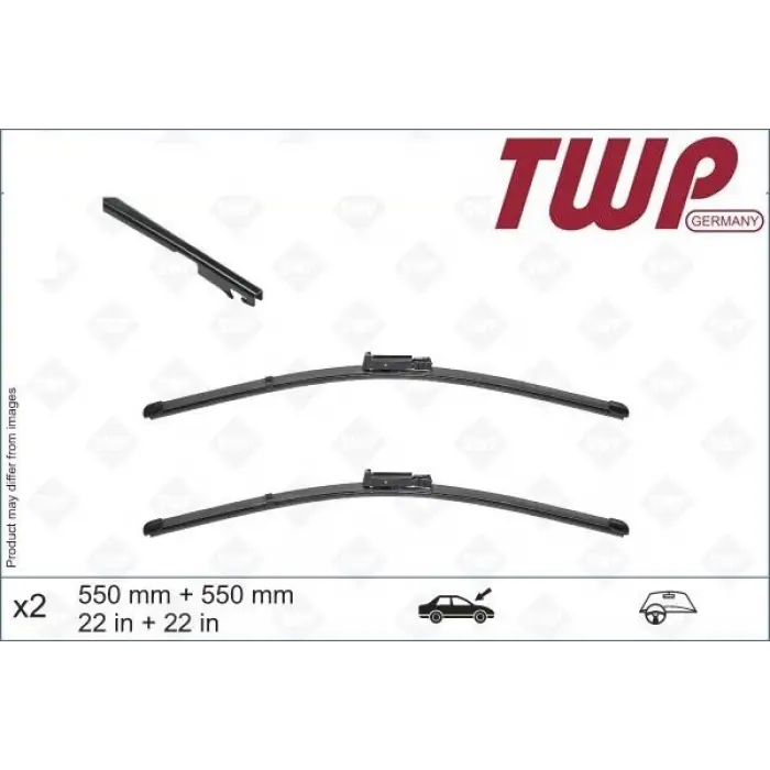 4F1998002 Silecek Süpürgesi SAĞ & SOL Set - Audı A6-A6Q 2005-2011 - Rs6 2008-2011