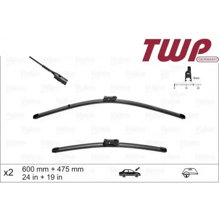 5C7955425A426A Silecek Süpürgesi Set - Jetta 2011-2015