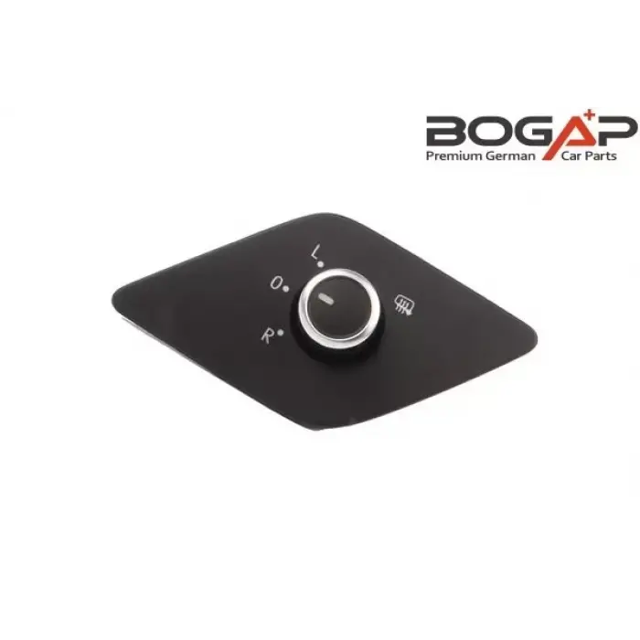 5C7959565H Ayna Kumanda Anahtarı Krom - Jetta 2011-2014