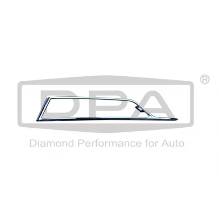 5E3853768 Tampon Izgara Çıtası SAĞ Krom - Octavıa 2020->